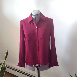 Red alfani blouse